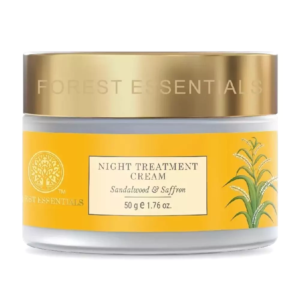 FOREST ESSENTIALS night cream 日本未入荷 Night Treatment Cream Sandalwood & Saffron | The Desi Food